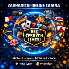 Zahraniční kasina A kde je najít online